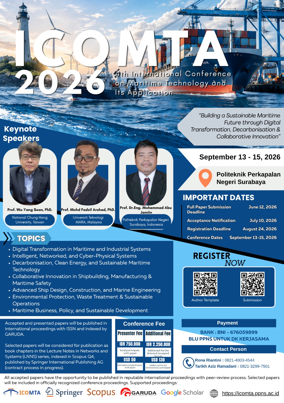 ICOMTA 2026 Official Poster