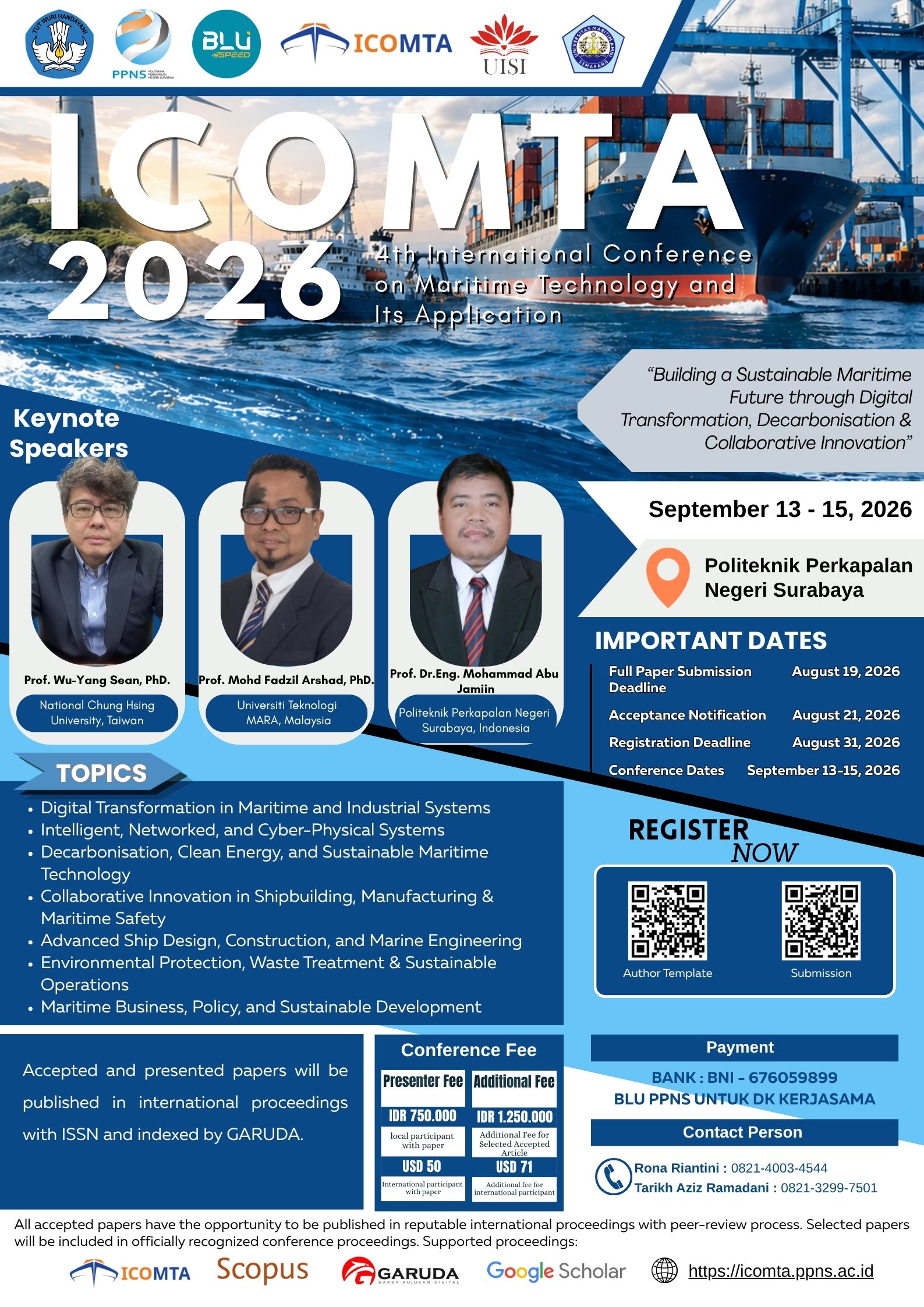 ICOMTA 2026 Official Poster